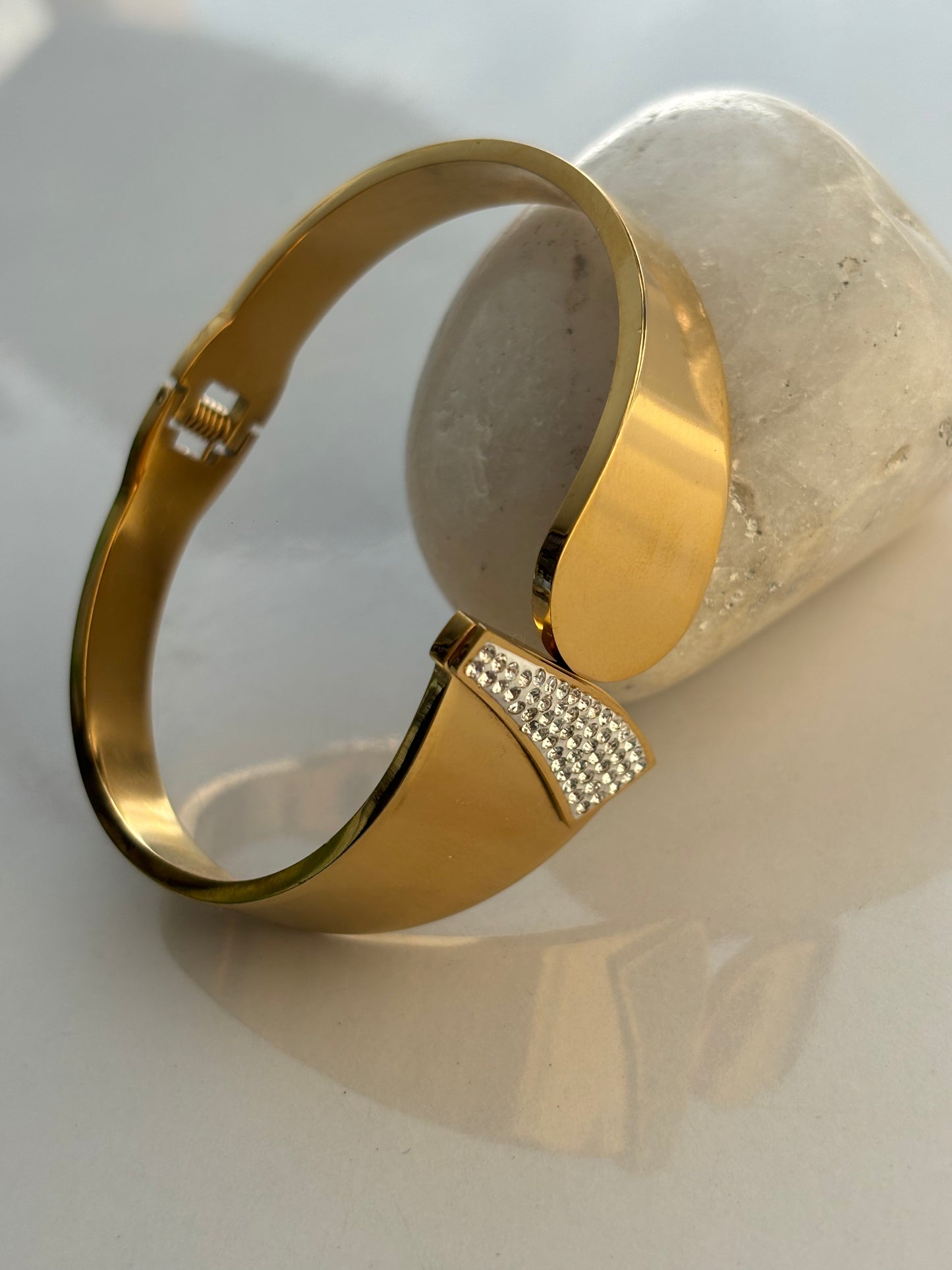 Bling Gold Cuff