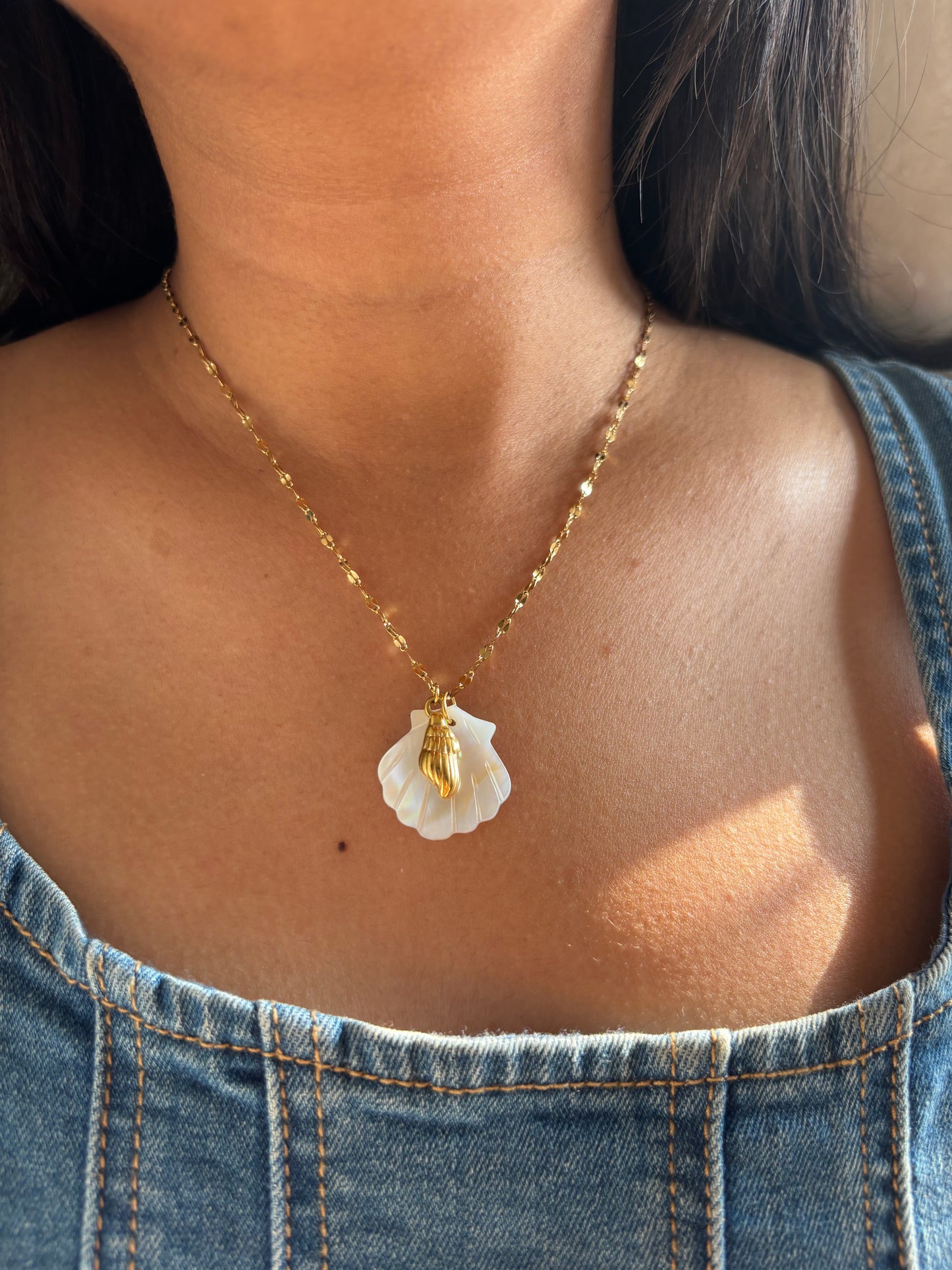 Conical Shell Necklace