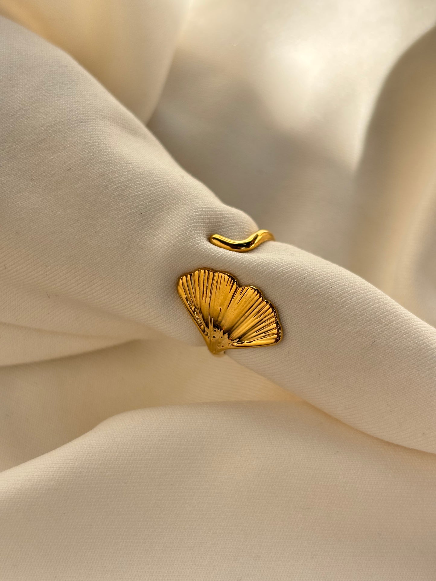 Feather Adjustable Ring