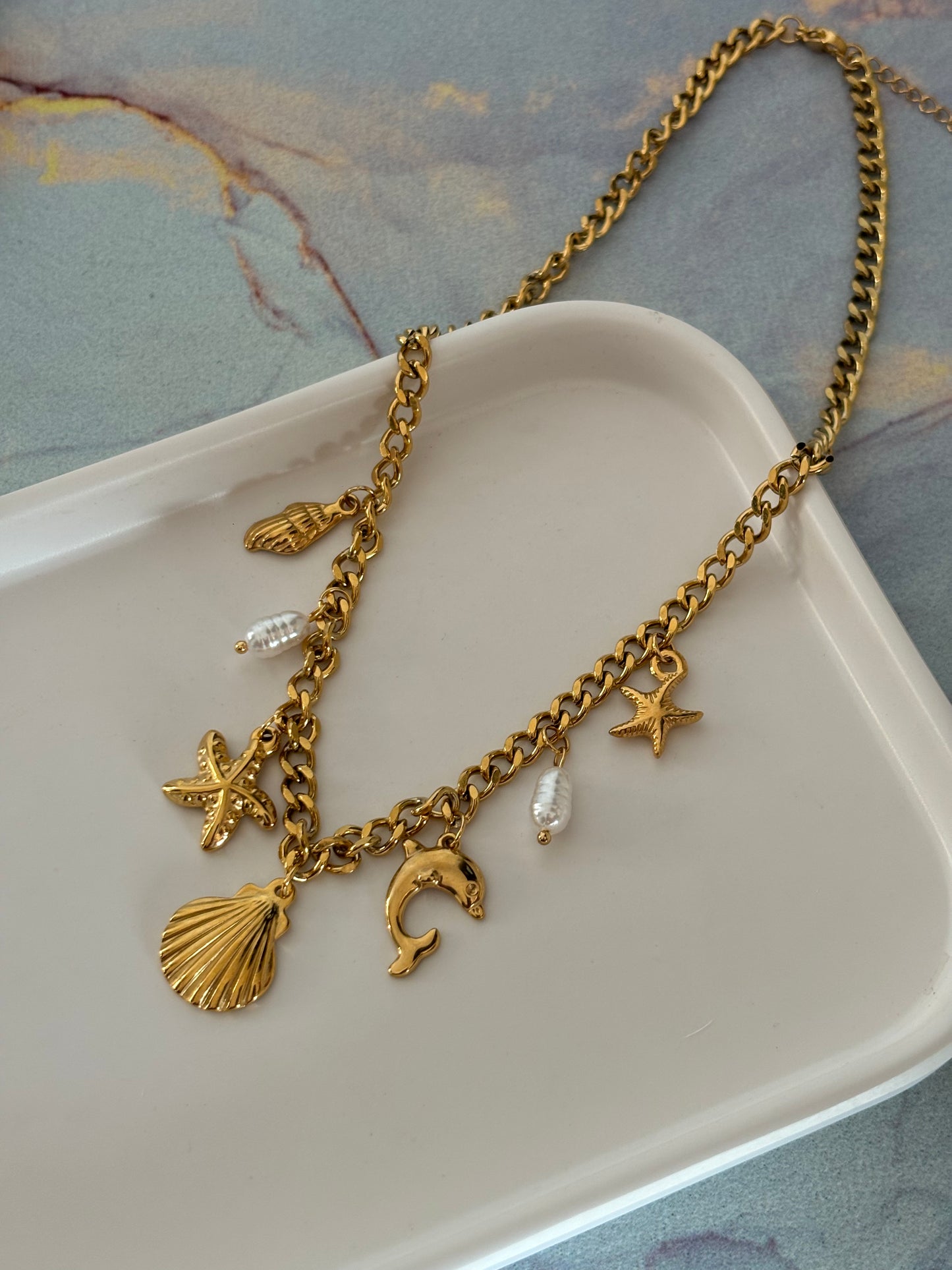 7 Sea Charm Necklace