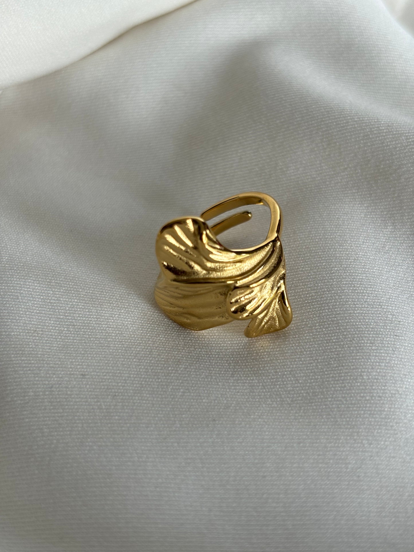 Wing Leaf Ring - Size 7