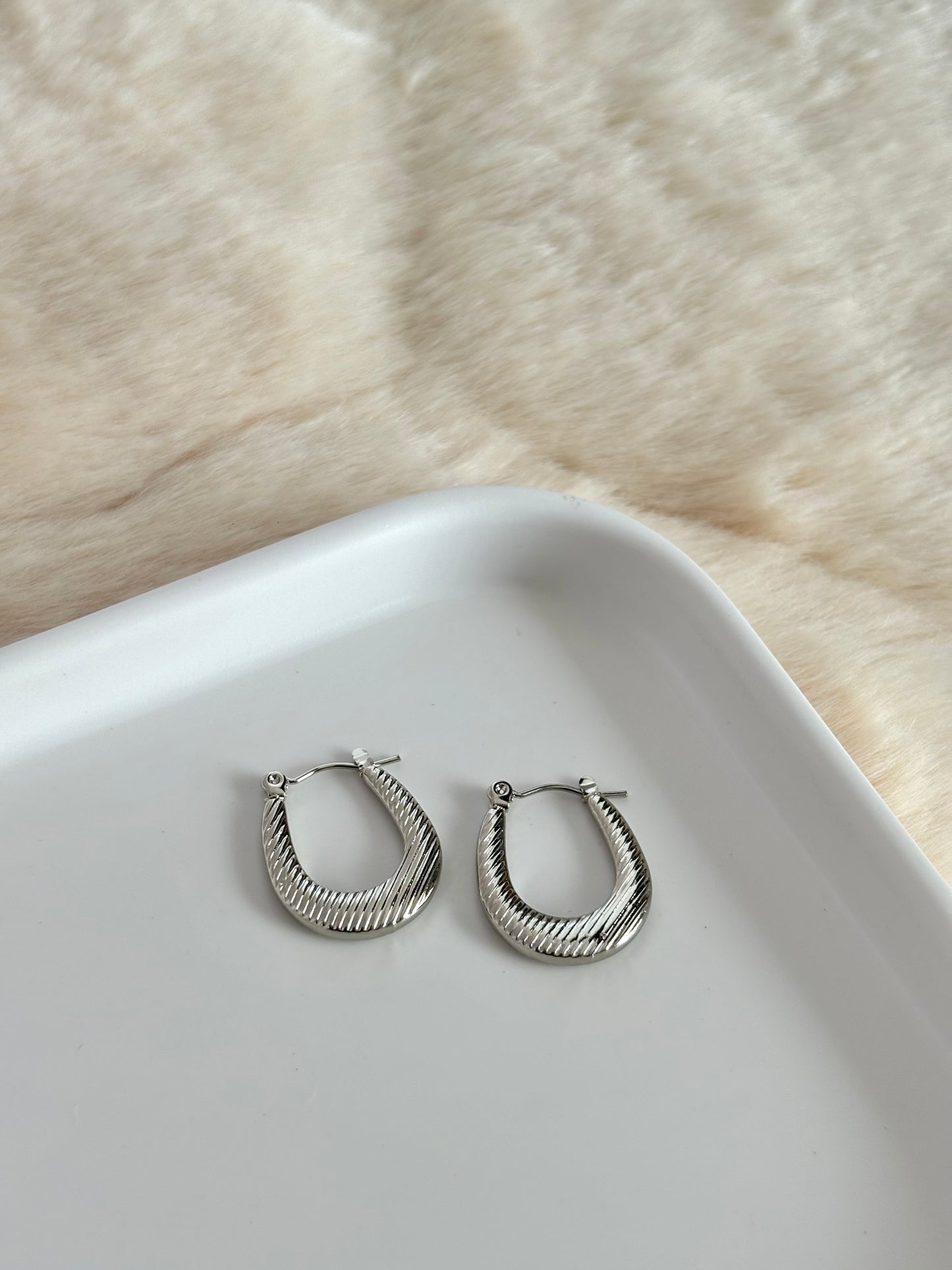 Silver Hoops Combo-3 Stainless Steel