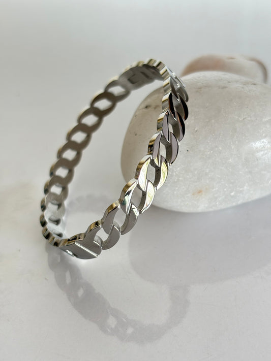 Silver Cuban Bracelet