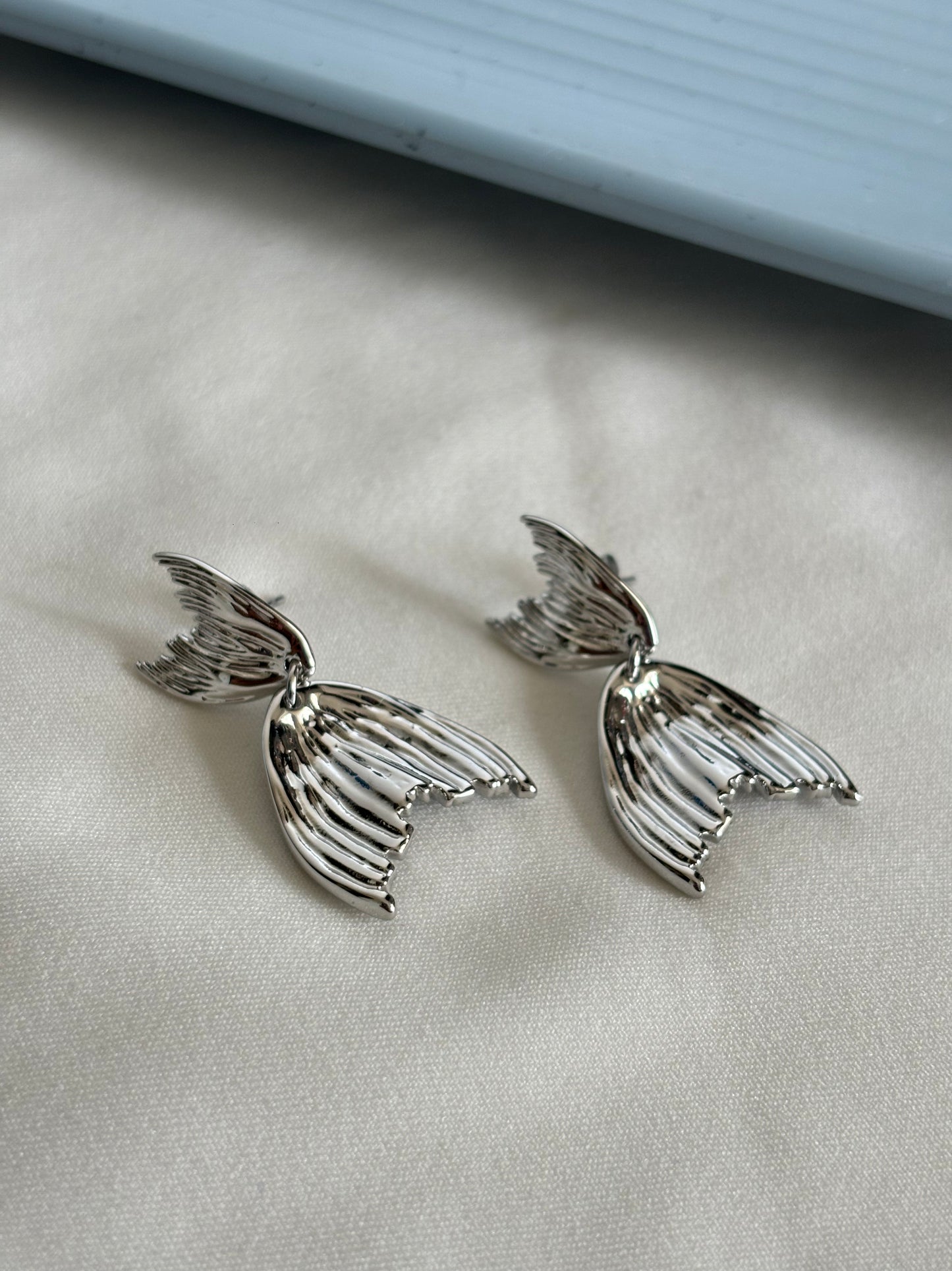 Mermaid Silver Earrings