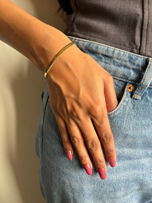 Thin Snake Chain Bracelet