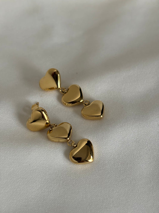 Mini Heart Gold Dangler