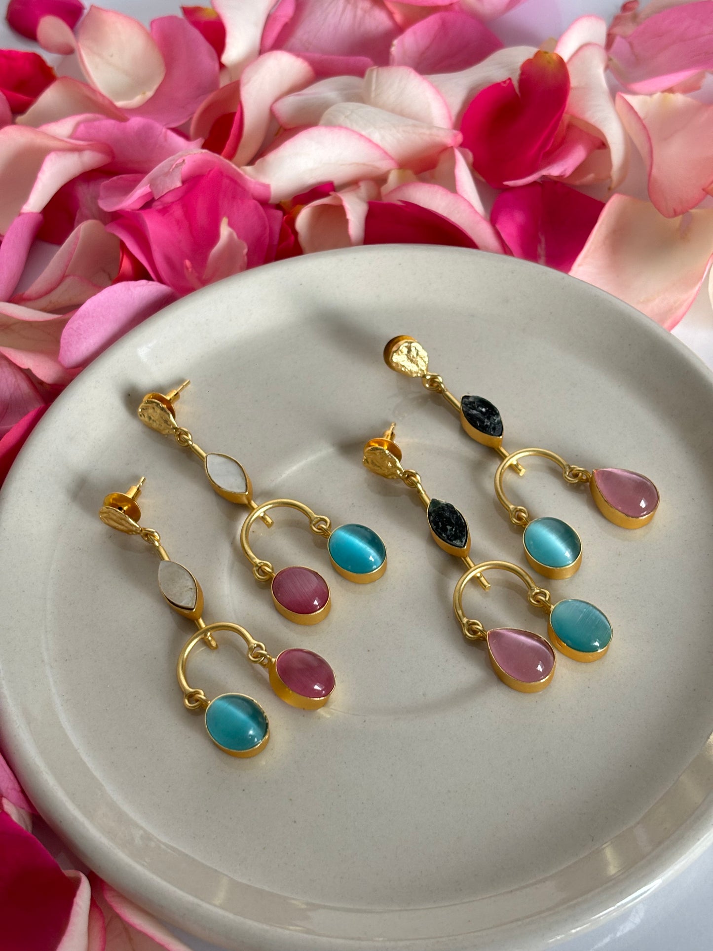 Prerna Brass Earrings